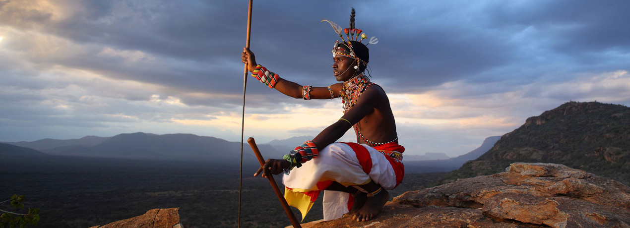 Samburu Warrior, Kenya