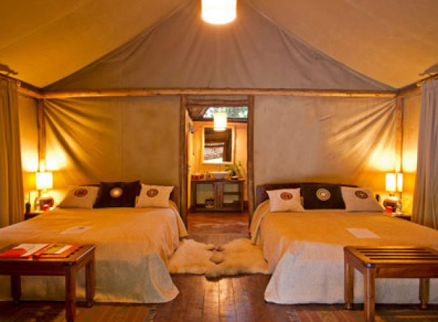 Bedroom at Sanctuary Gorilla Forest Camp