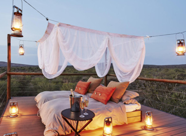 Sleep under the stars in South Africa