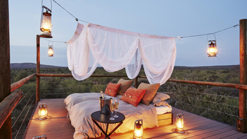 Sleep under the stars in South Africa