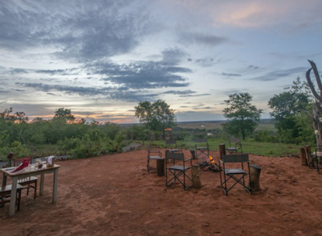 Chobe Elephant Camp - Boma Area