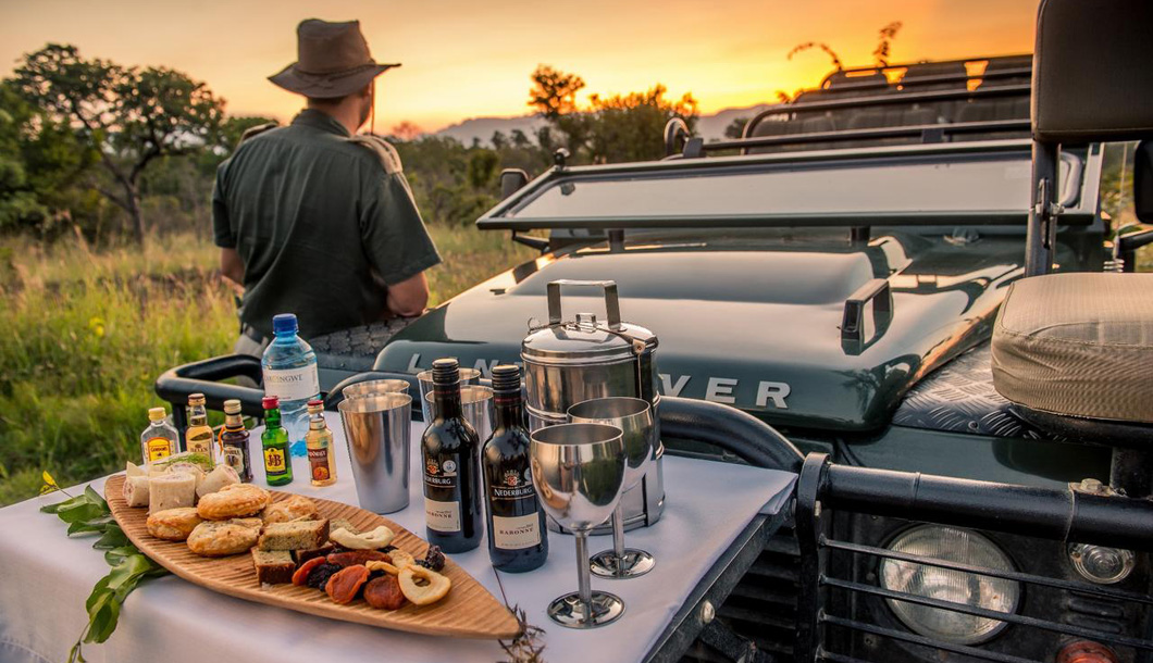 Sundowner at Chisomo Camp