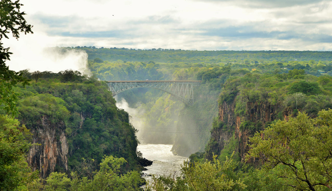 View of Victoria Falls Bridge