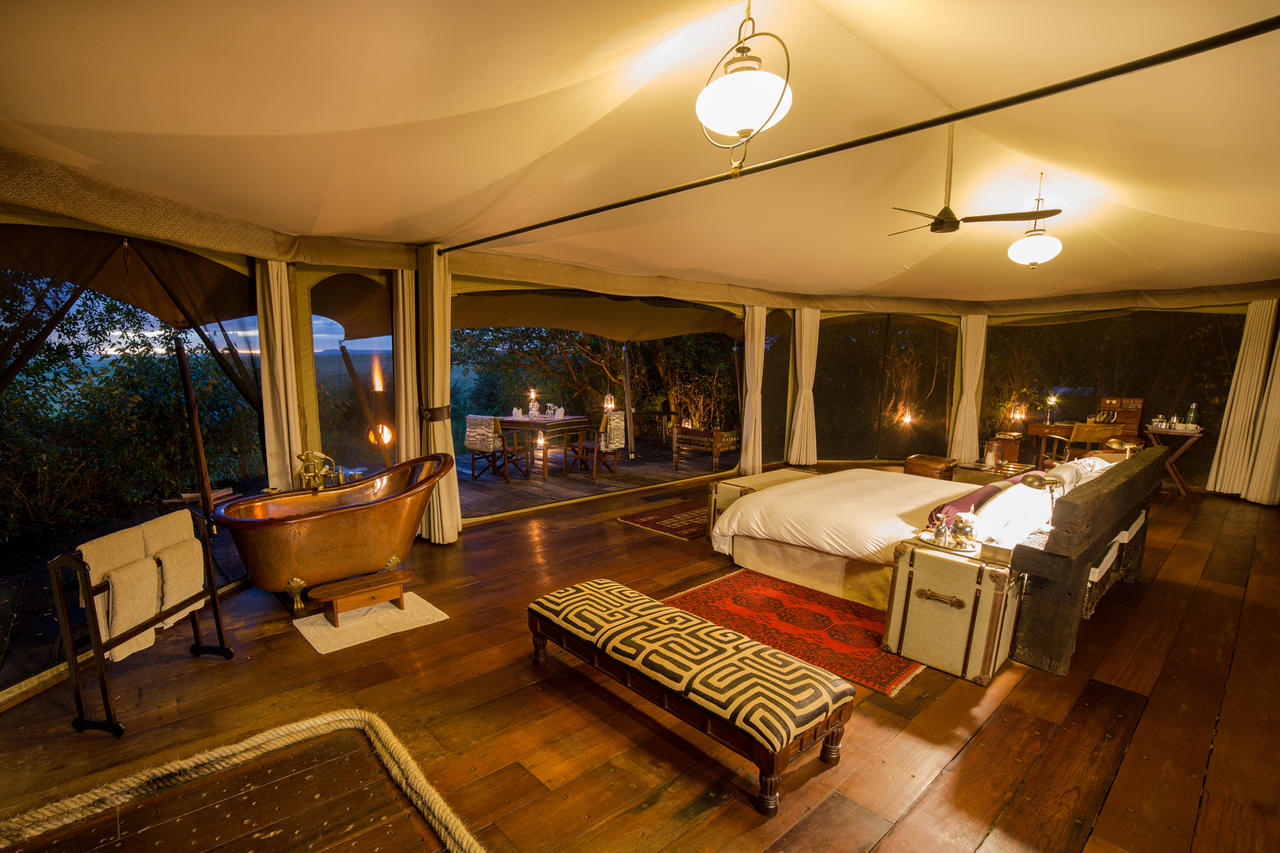 Tent Interior at Mara Plains Camp, Kenya