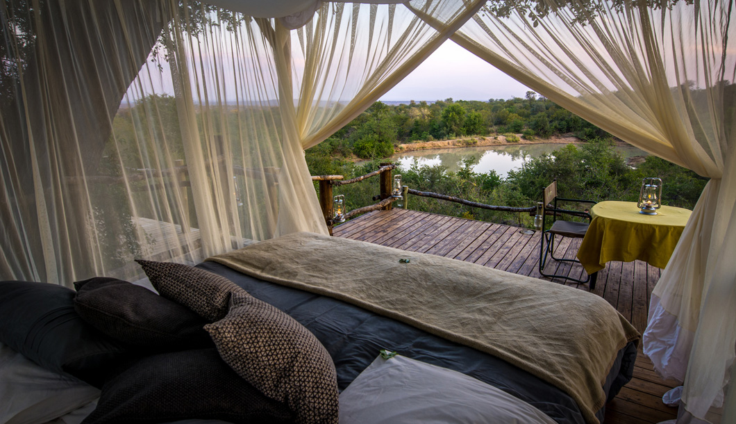 Sleep out Deck at Garonga Safari Camp