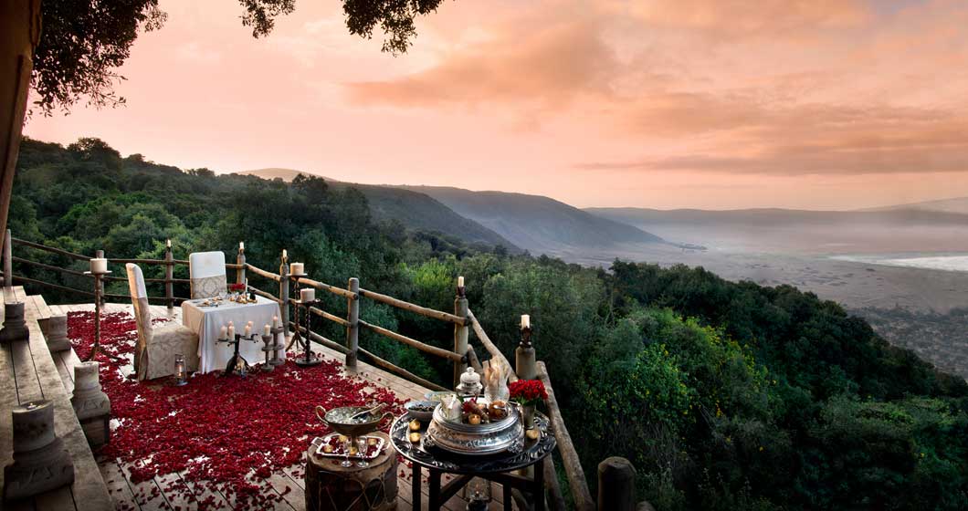 Ngorongoro Crater Lodge, Tanzania