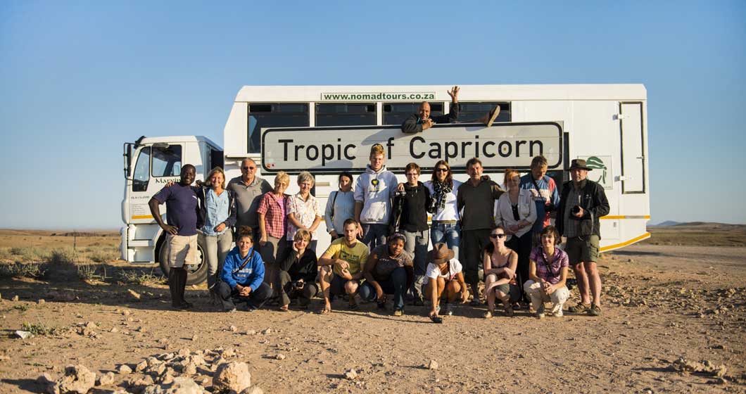 Tropic of Capricorn, Namibia