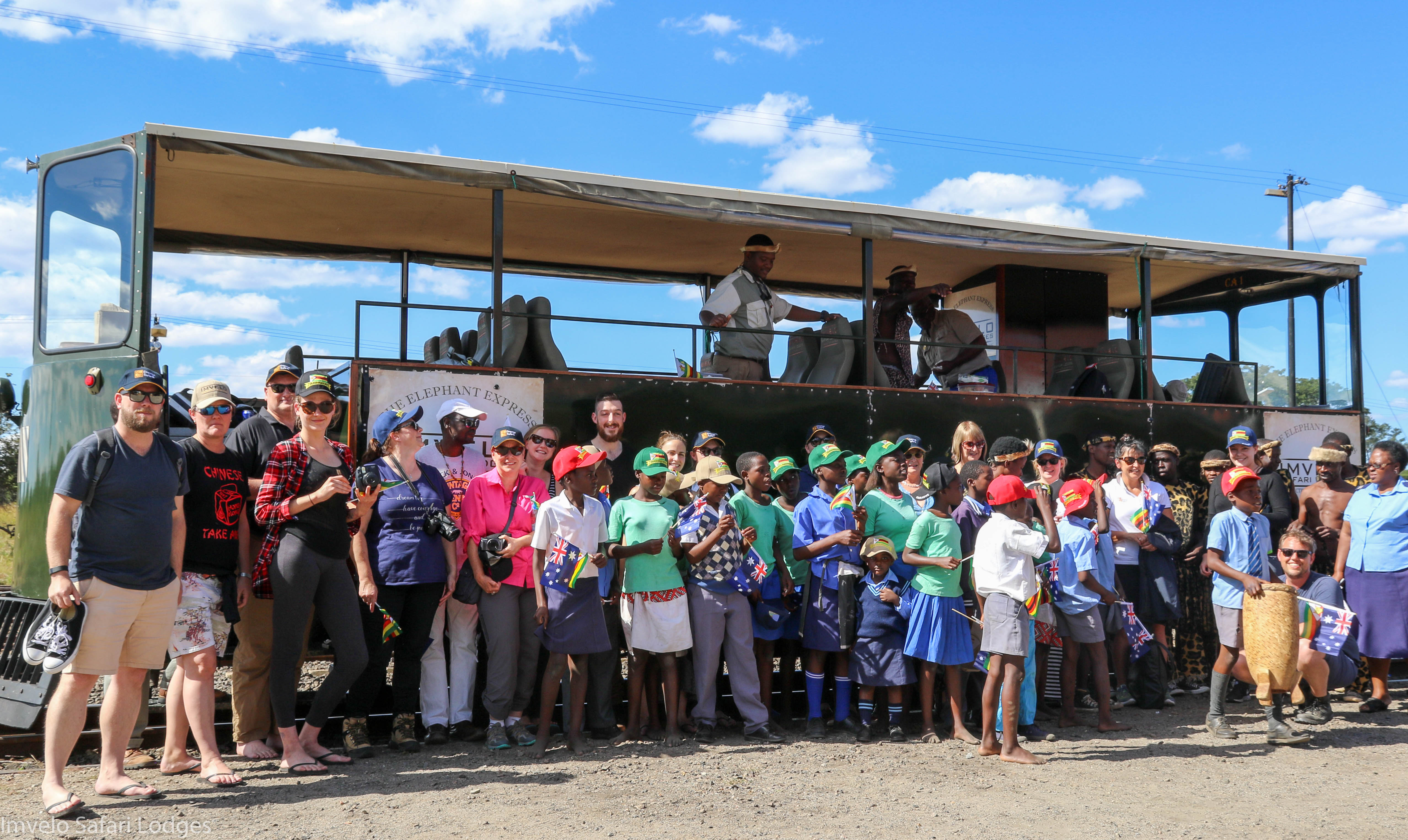 The famed Elephant Express journey in Hwange