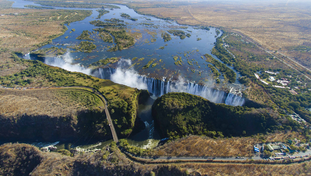 Victoria Falls in July