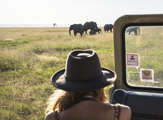 It's ladies only on this escorted tour of Kenya