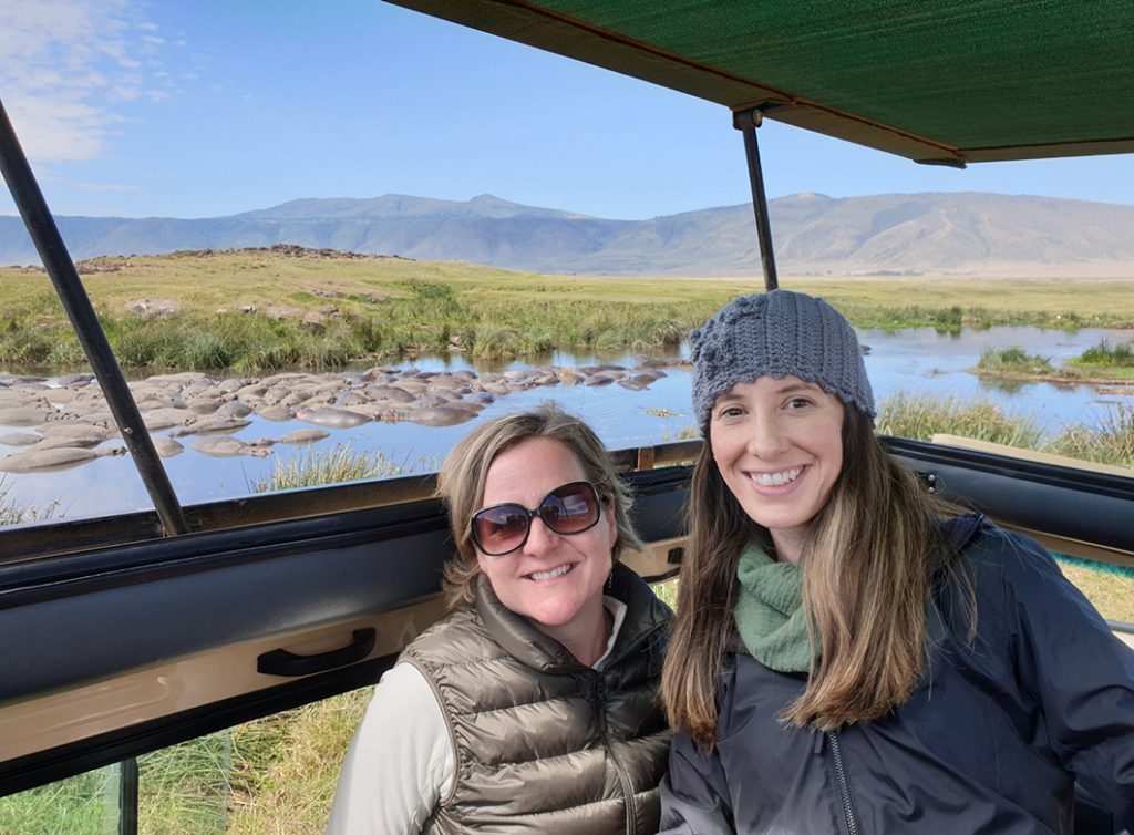 Ngorongoro crater safari experience from Australia
