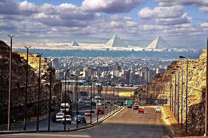 Pyramids of Giza Visible from Kenya