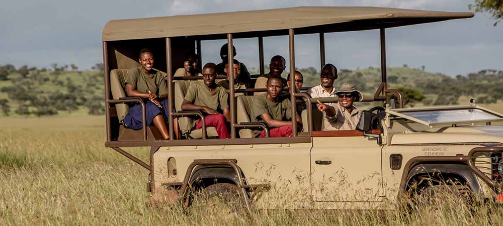 The Environmental Education Centre takes high school students from the local community and runs week-long courses. The students spend a week in nature and using a combination of learning methods the students are given an understanding of their role in the greater conservation struggles and equip them with the knowledge to counteract issues. The students then take that information back to their communities and schools and become agents of change. Grumeti is not the only education centre, there are a number all over Africa and they all play a pivotal role. Again, a portion from your night’s stay or park entry will go towards these funds. 